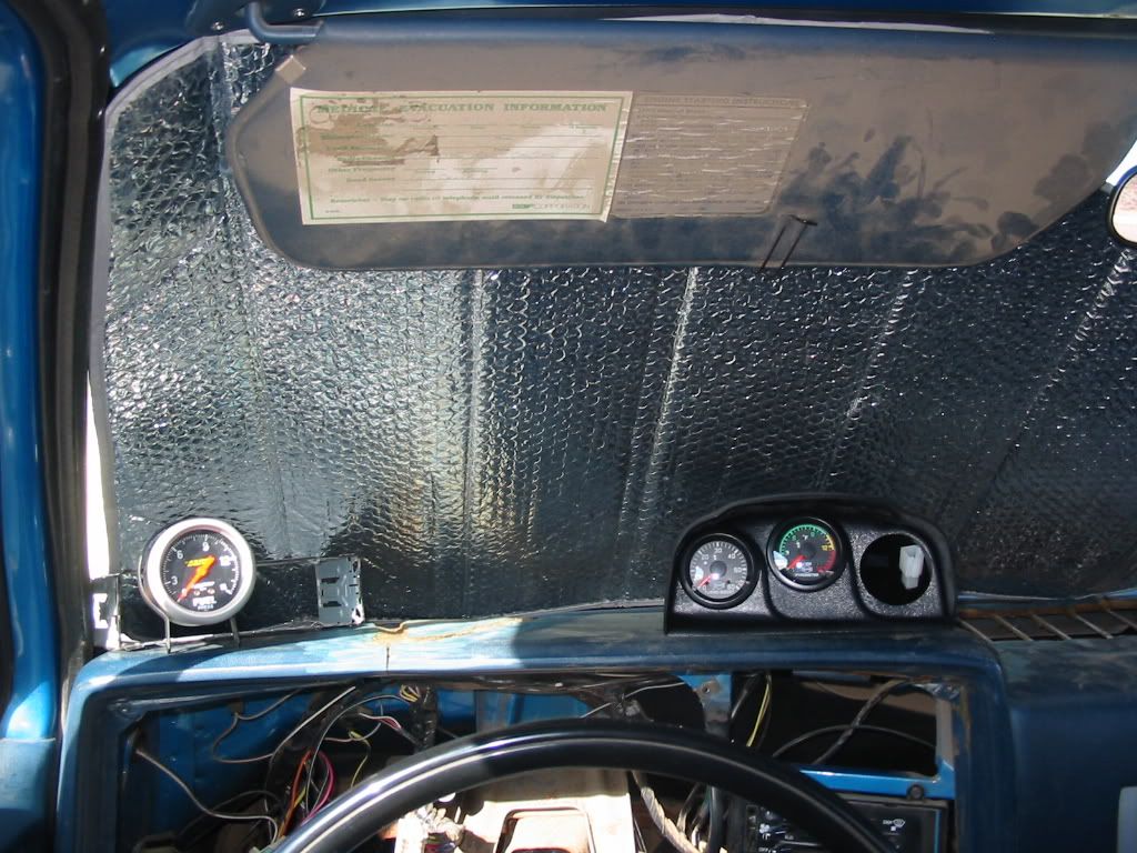 Gauge placement ? in 88 Chevy V30 Cummins 4BT & Diesel Conversions Forums